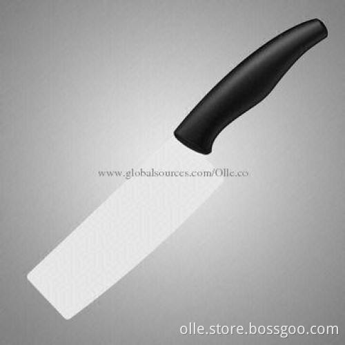 6-inch White Blade Ceramic Cleaver Knife, WC150G